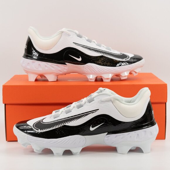 Nike Alpha Huarache Elite 4 Low MCS \'White Black\' FD6255-101 Baseball Multi Size main image 10